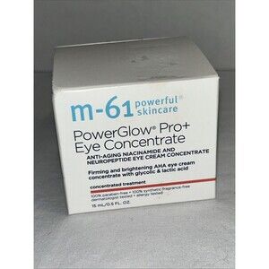 NEW Vegan M-61 Powerful Skincare PowerGlow Pro +  Eye Concentrate  15 ml /0.5 oz